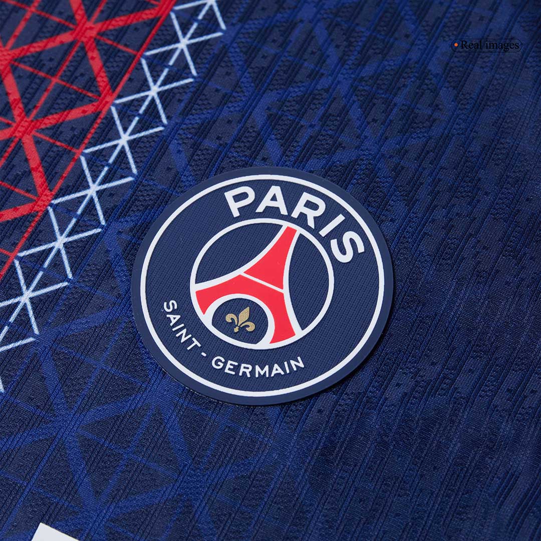 O.DEMBÉLÉ #10 PSG Home Player Version Soccer Jersey 2025/26