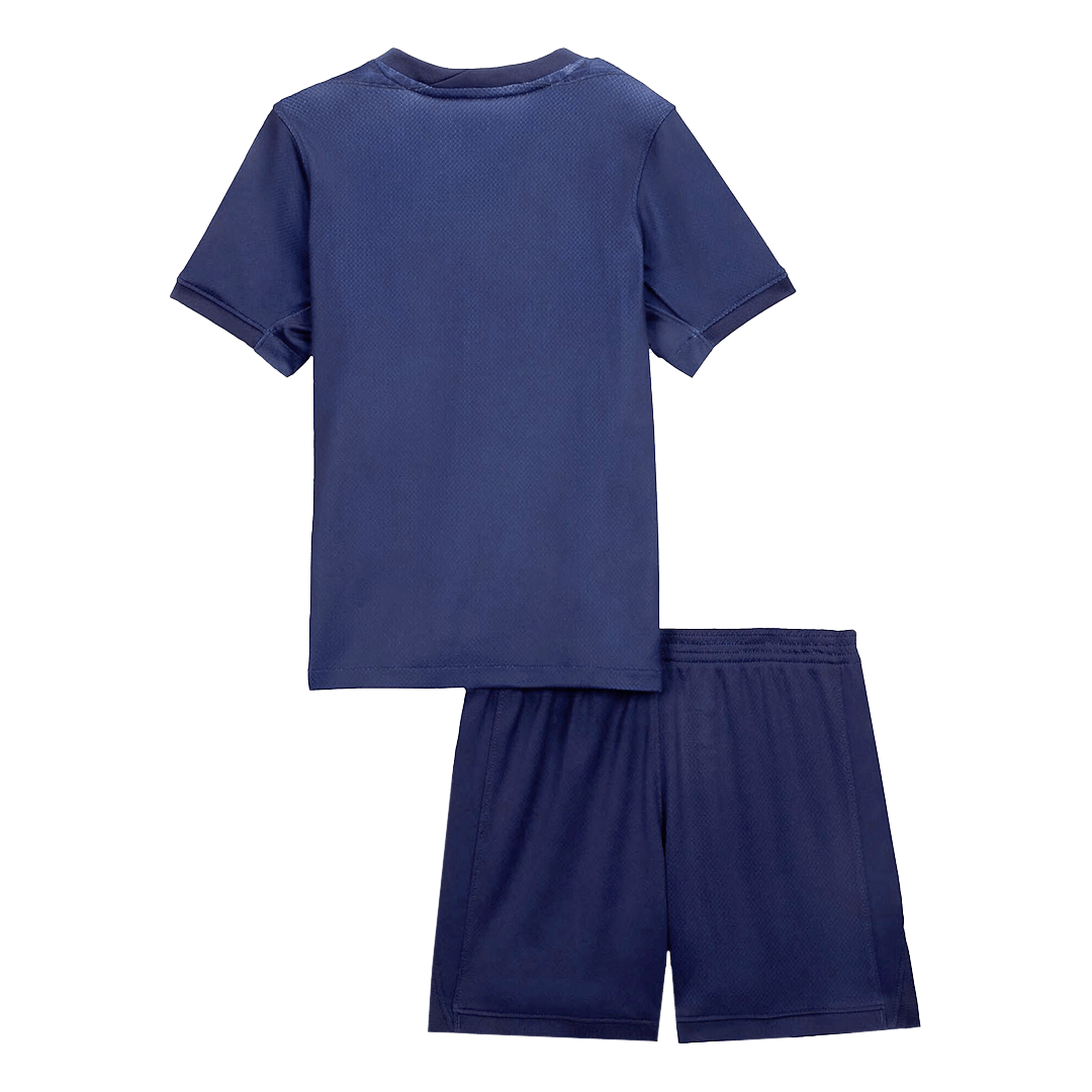 Conjunto infantil de la primera equipación del PSG (camiseta + pantalón corto) 2025/26