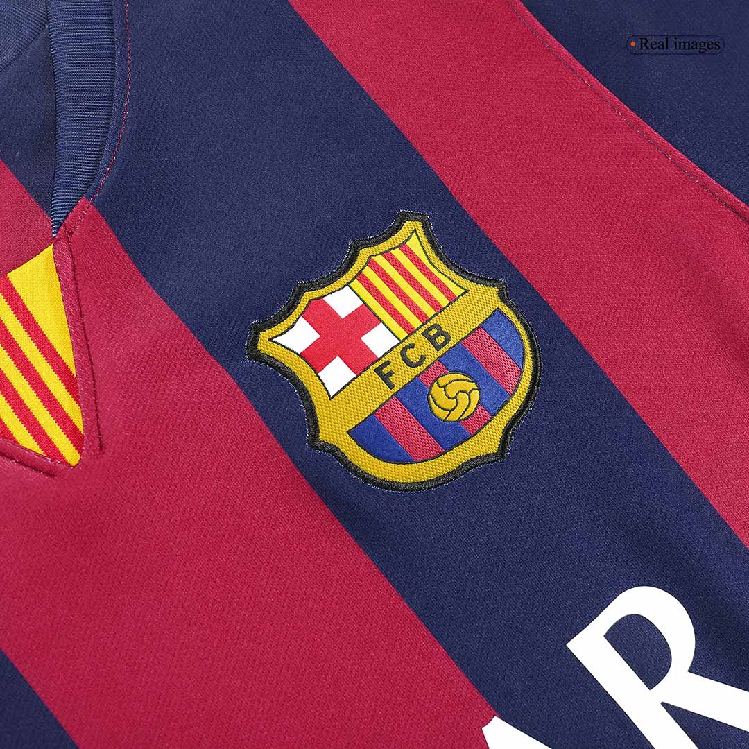 Barcelona MESSI #10 2014/15 Retro Home Soccer Jersey