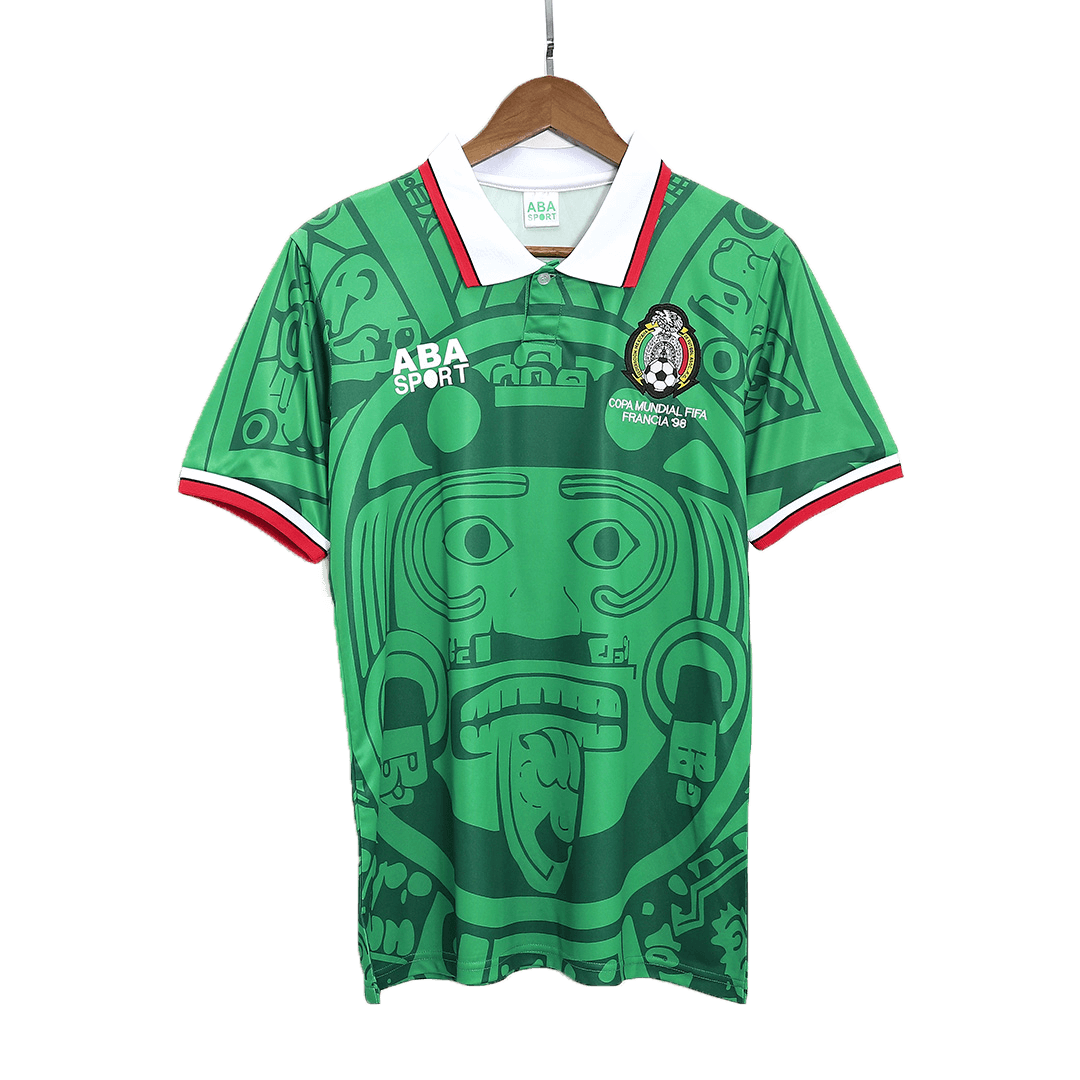 Mexico 1998 Home Retro Football Jersey