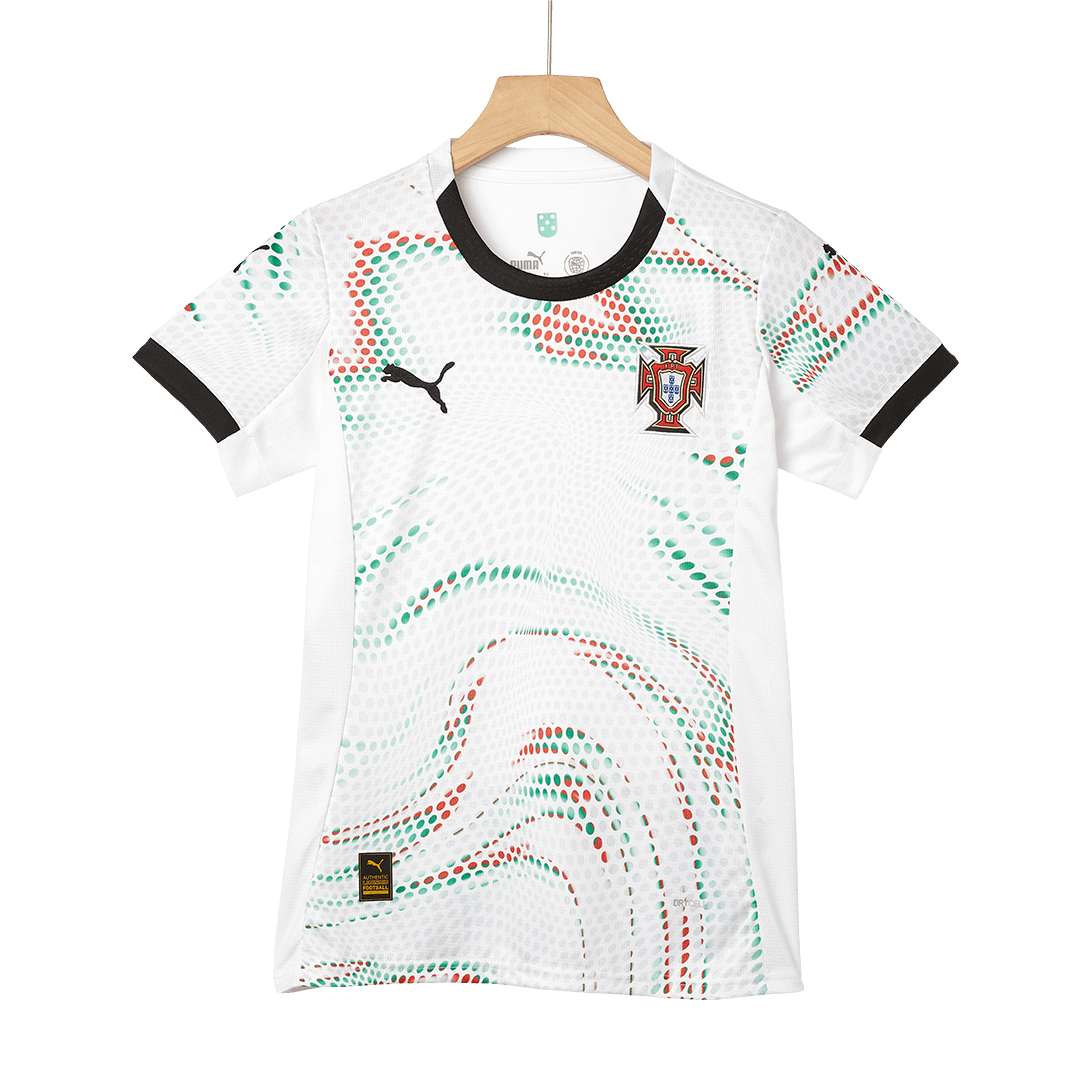 Portugal Women's Away Football Jersey 2025 White