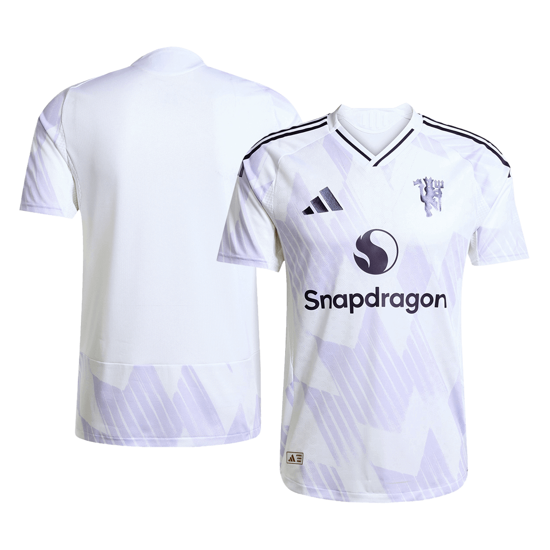 Manchester United Away Player Version Soccer Jersey 2025/26