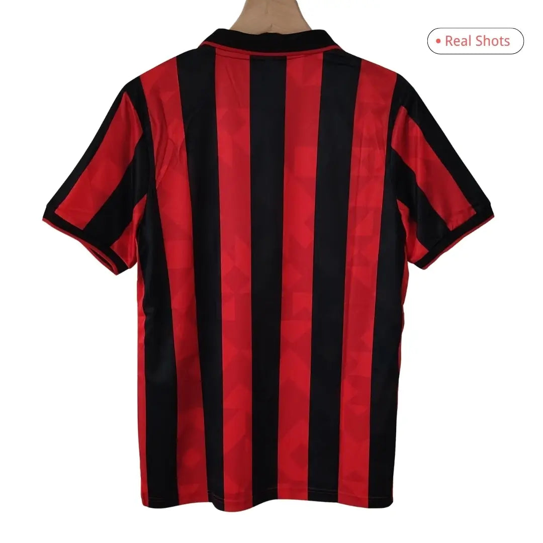 AC Milan 1993/94 Home Retro Soccer Jersey