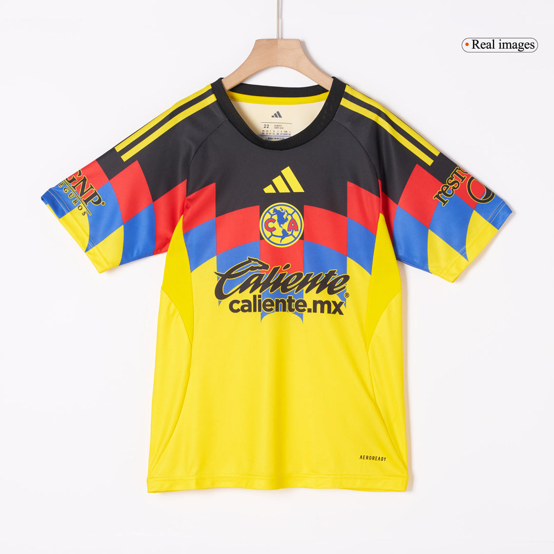 Kid's Club America Home Kit - Jersey+Shorts 2025-26