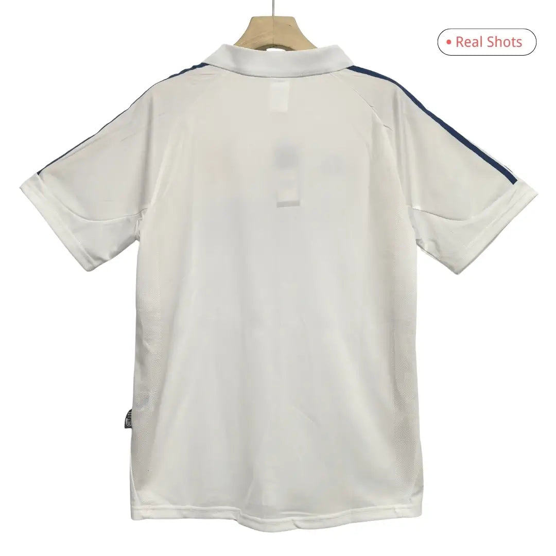 Real Madrid 2001/02 Home Retro Football Jersey