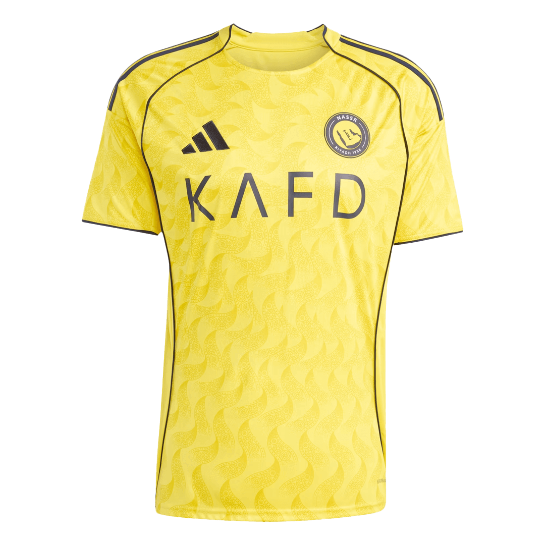 RONALDO #7 Al Nassr Home Soccer Jersey 2025/26