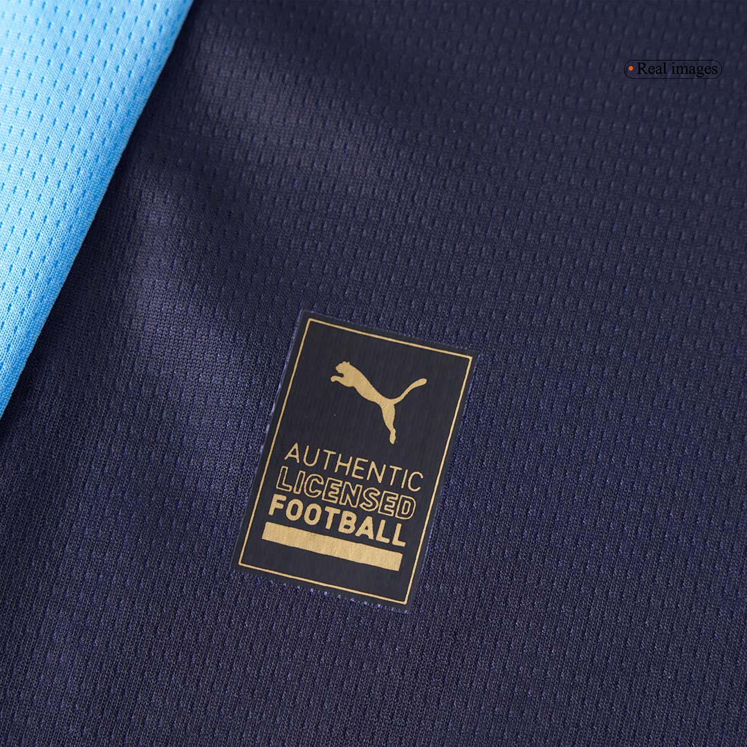 Marseille Kid's Away Kit - Jersey+Shorts 2025-26