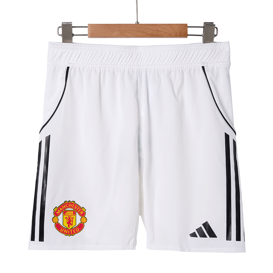 Manchester United Home Player Version Soccer Shorts 2025/26