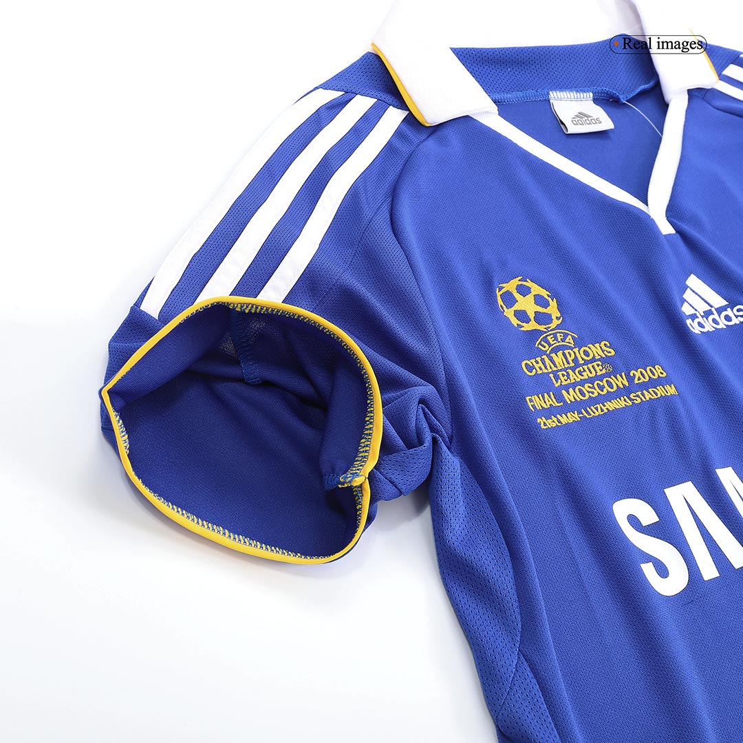 Chelsea 2008 UCL Final Home Retro Soccer Jersey
