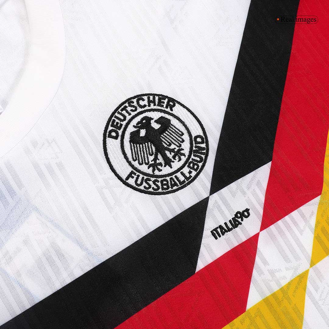 Germany 1990 Home Retro Football Jersey