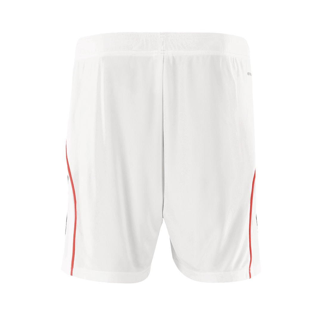 Pantalón corto de fútbol de visitante del Bayern Munich 2025/26 blanco