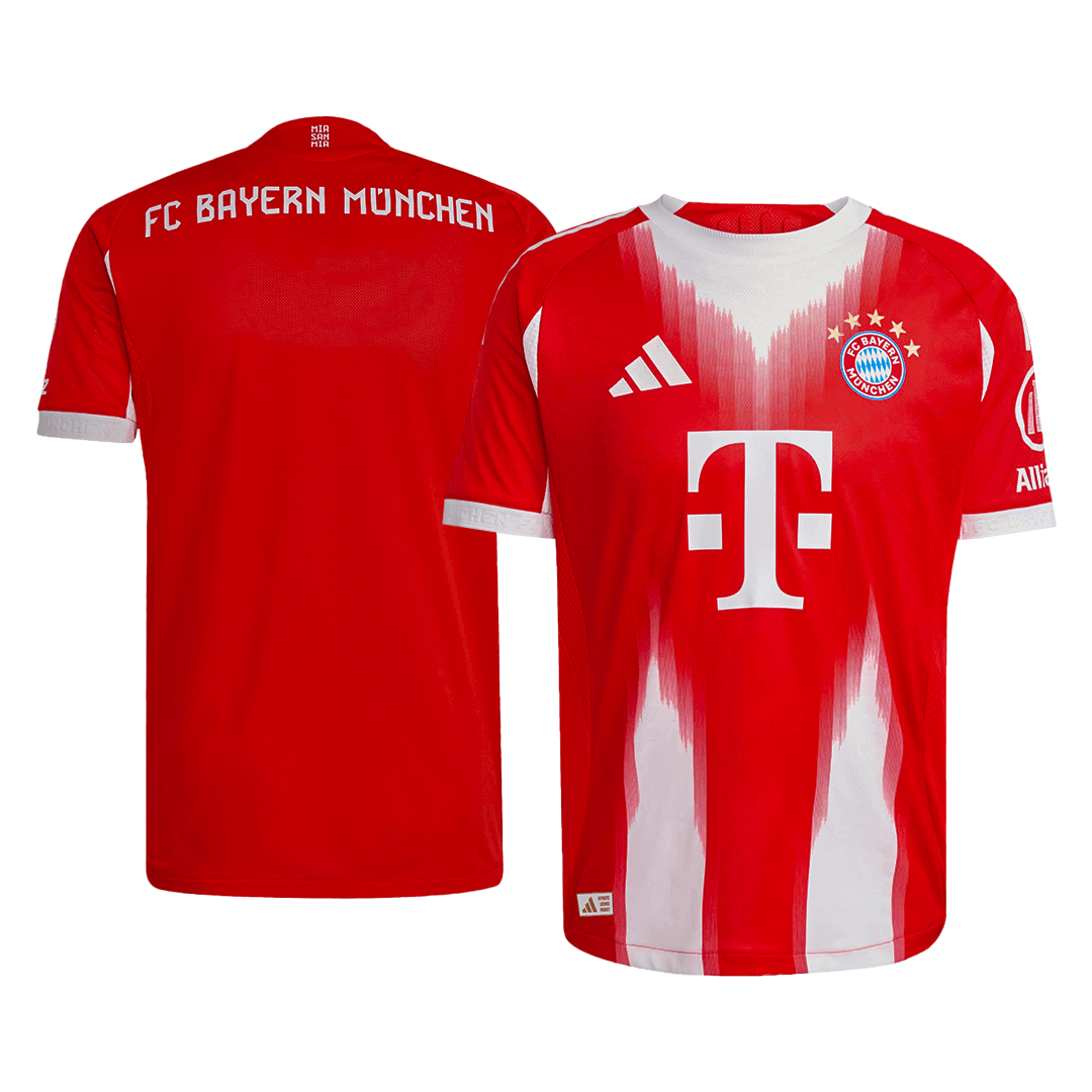 Bayern Munich Home Player Version Soccer Jersey 2025/26