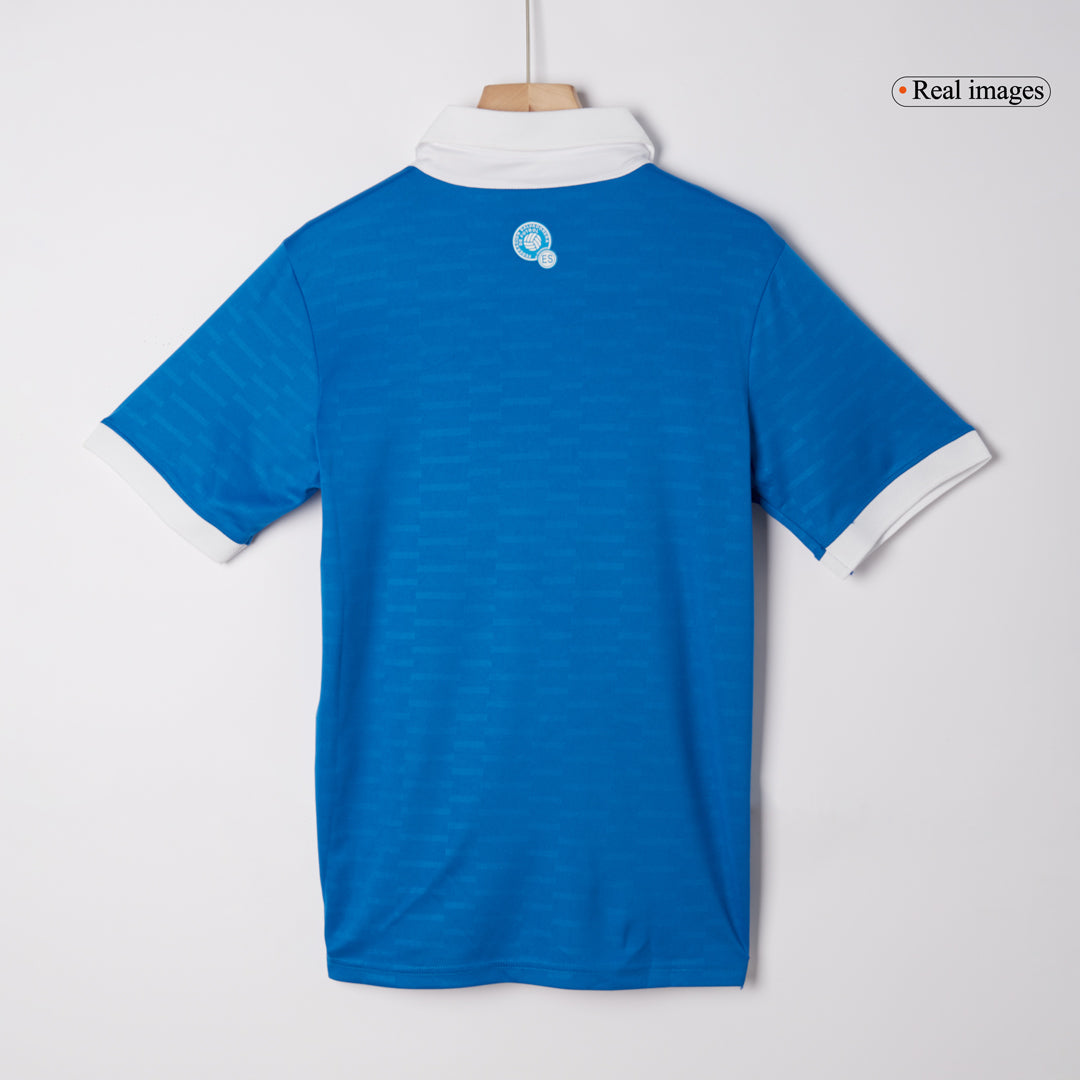 El Salvador Home Soccer Jersey 2025 Blue