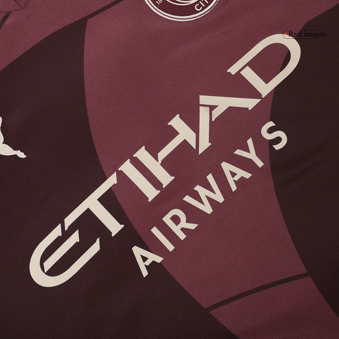 HAALAND #9 Manchester City Third Away Soccer Jersey 2024/25 - UCL