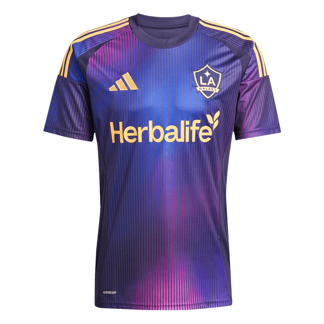 LA Galaxy Away Soccer Jersey 2025 Purple