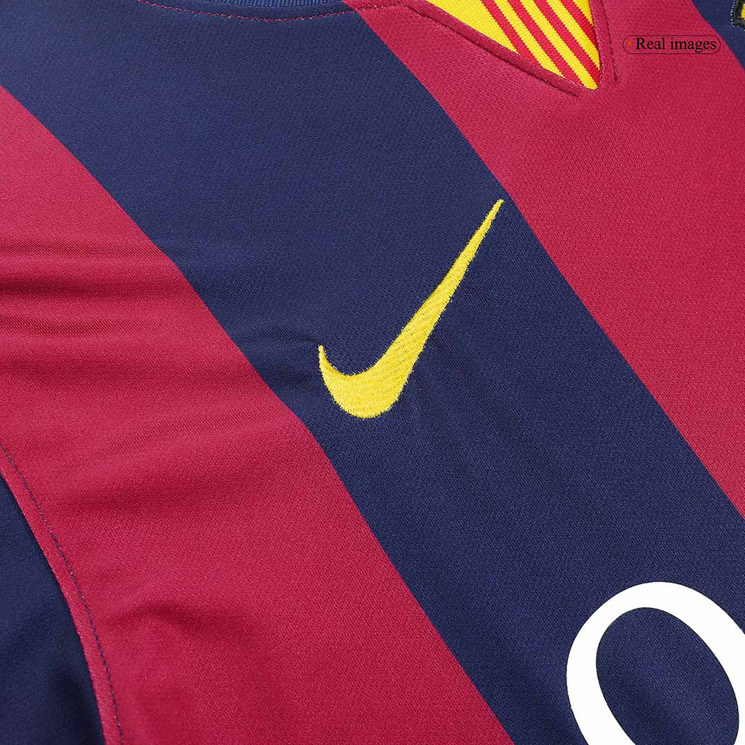 Barcelona MESSI #10 2014/15 Retro Home Soccer Jersey