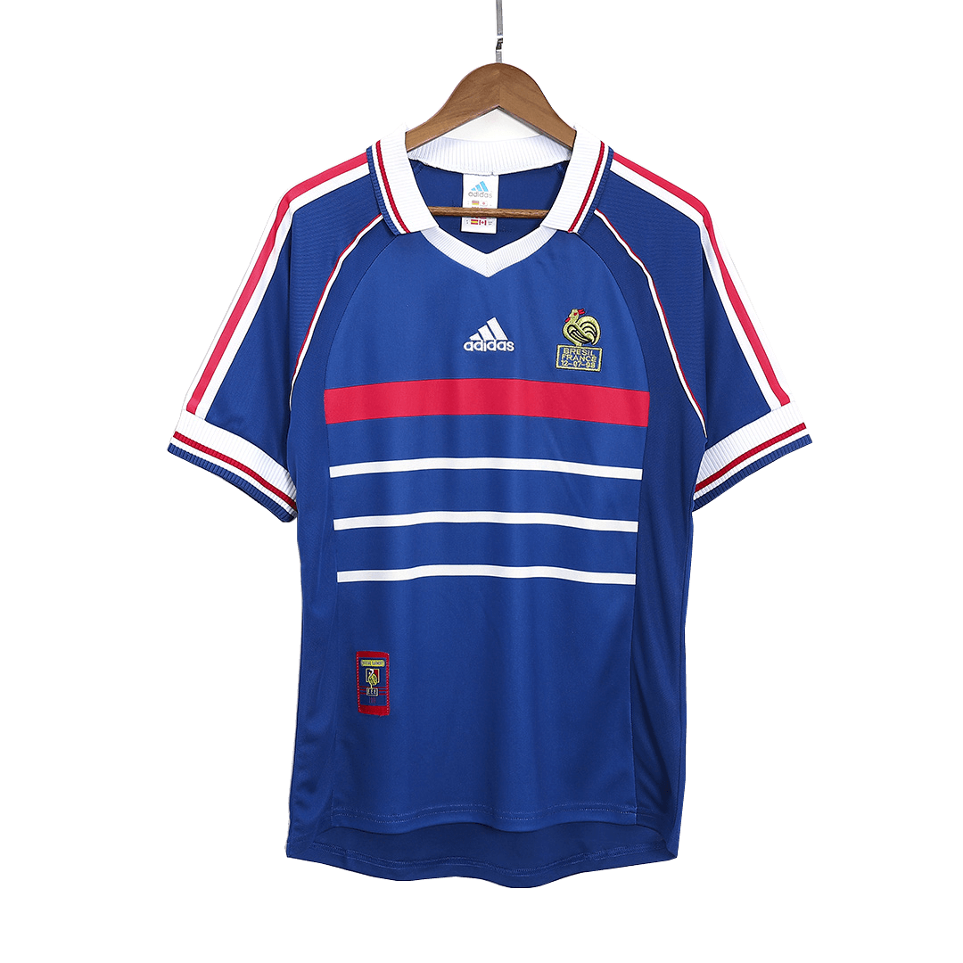 France 1998 Home Retro Football Jersey