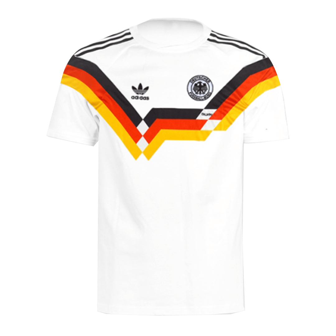 Germany 1990 Home Retro Football Jersey