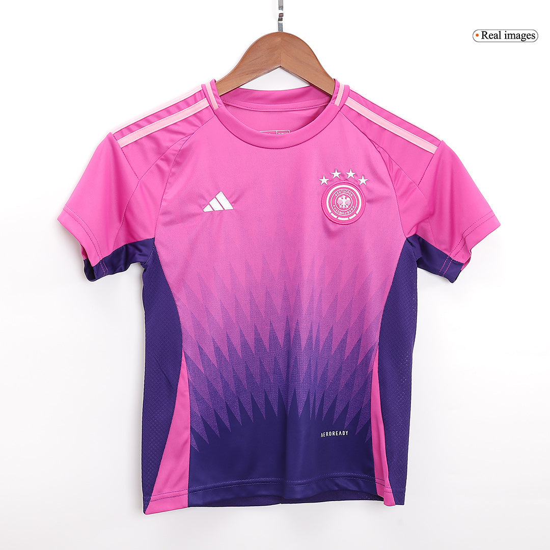 Germany Kid's Away Football Jersey Kit (Jersey+Shorts+Socks) Euro 2024