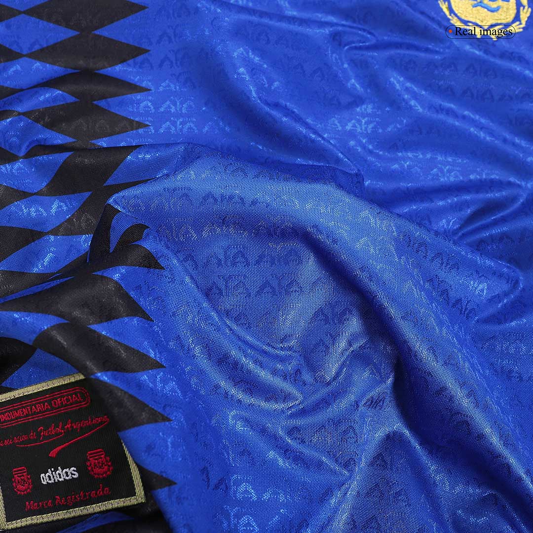 Camiseta retro de fútbol de Argentina 1994 #10 (visitante)