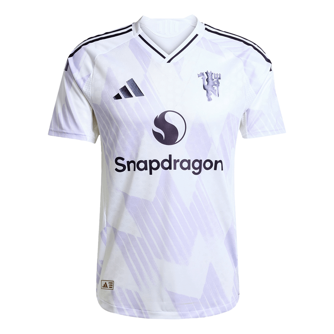 B.FERNANDES #8 Manchester United Away Player Version Soccer Jersey 2025/26