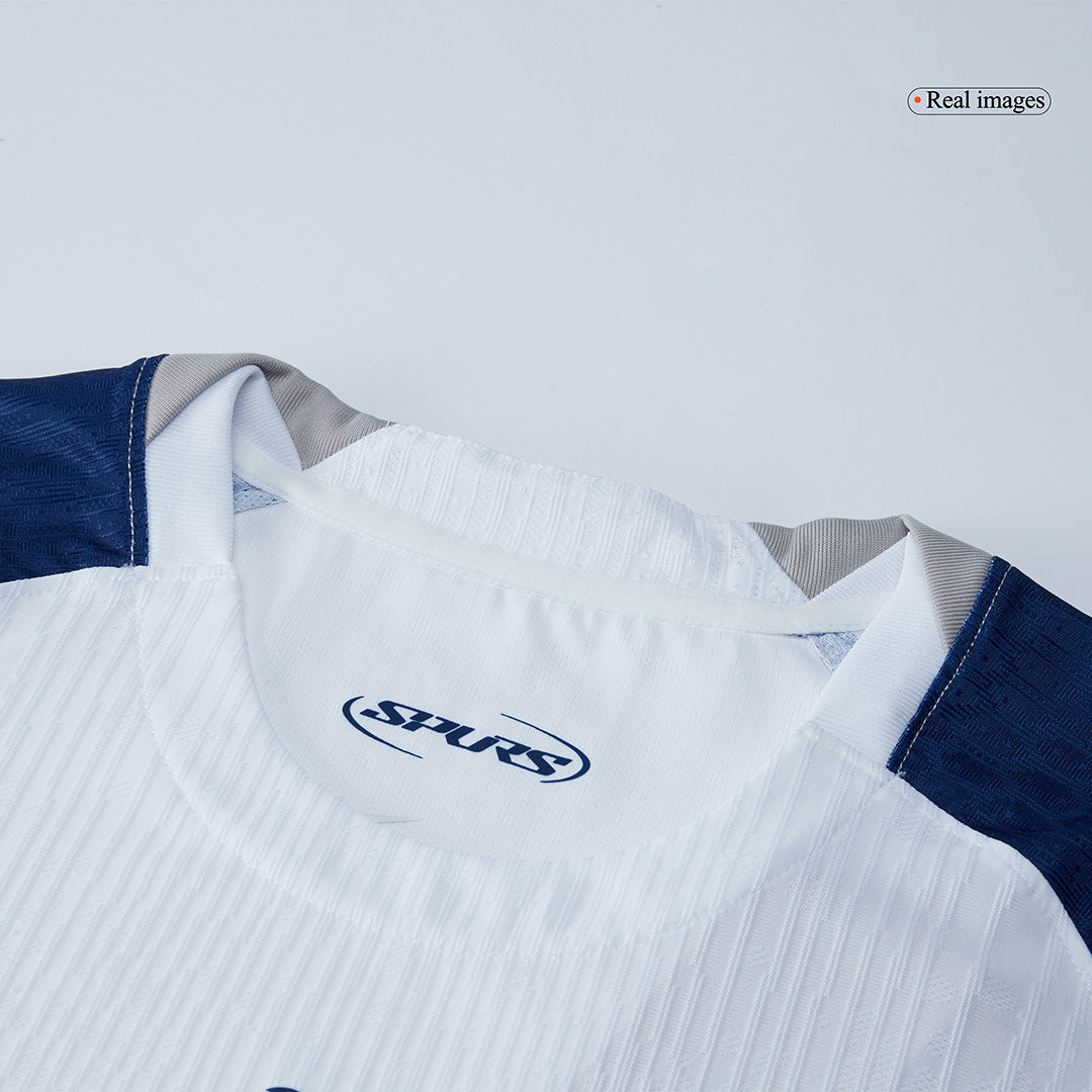 Camiseta de fútbol del Tottenham Hotspur, versión jugador local, número 7, temporada 2025/26, blanca