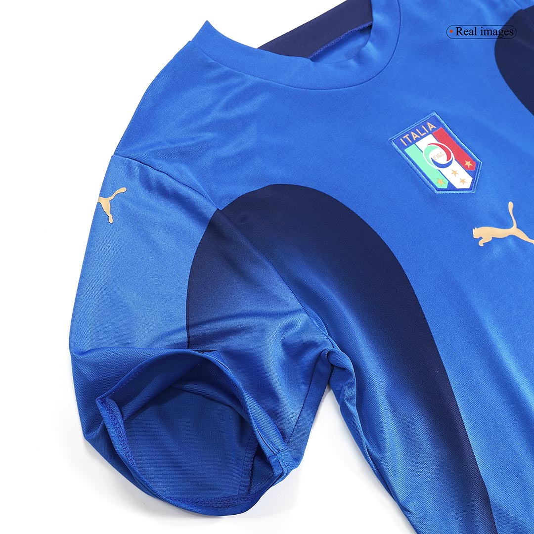 Italy 2006 Home Retro Football Jersey