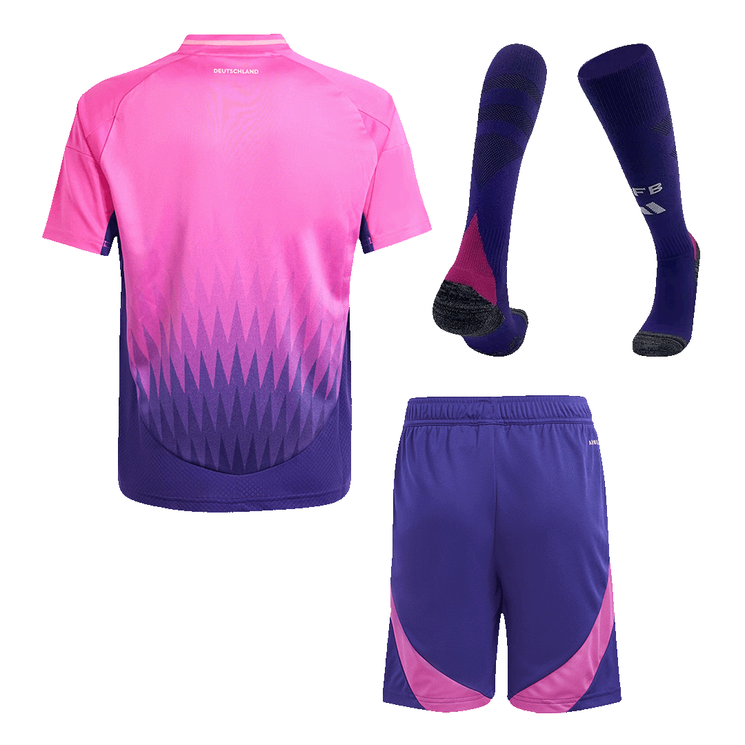 Germany Kid's Away Football Jersey Kit (Jersey+Shorts+Socks) Euro 2024