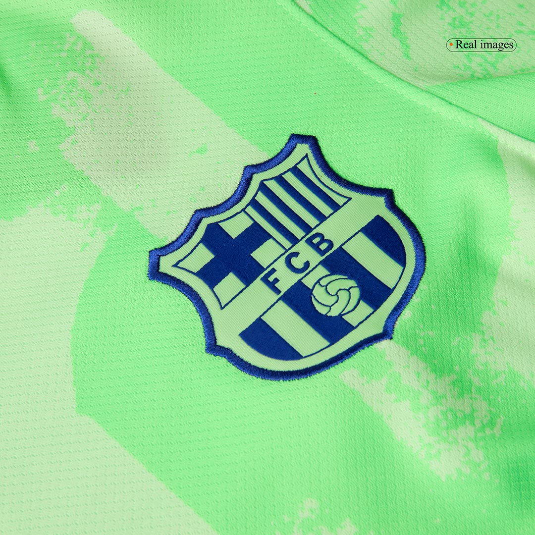 Barcelona Third Away Soccer Jersey Kit (Jersey+Shorts) 2024/25