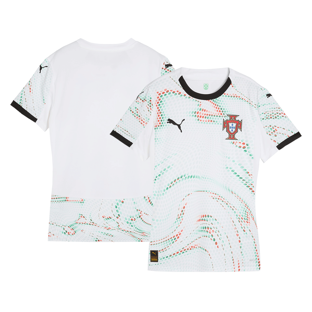 Portugal Women's Away Football Jersey 2025 White
