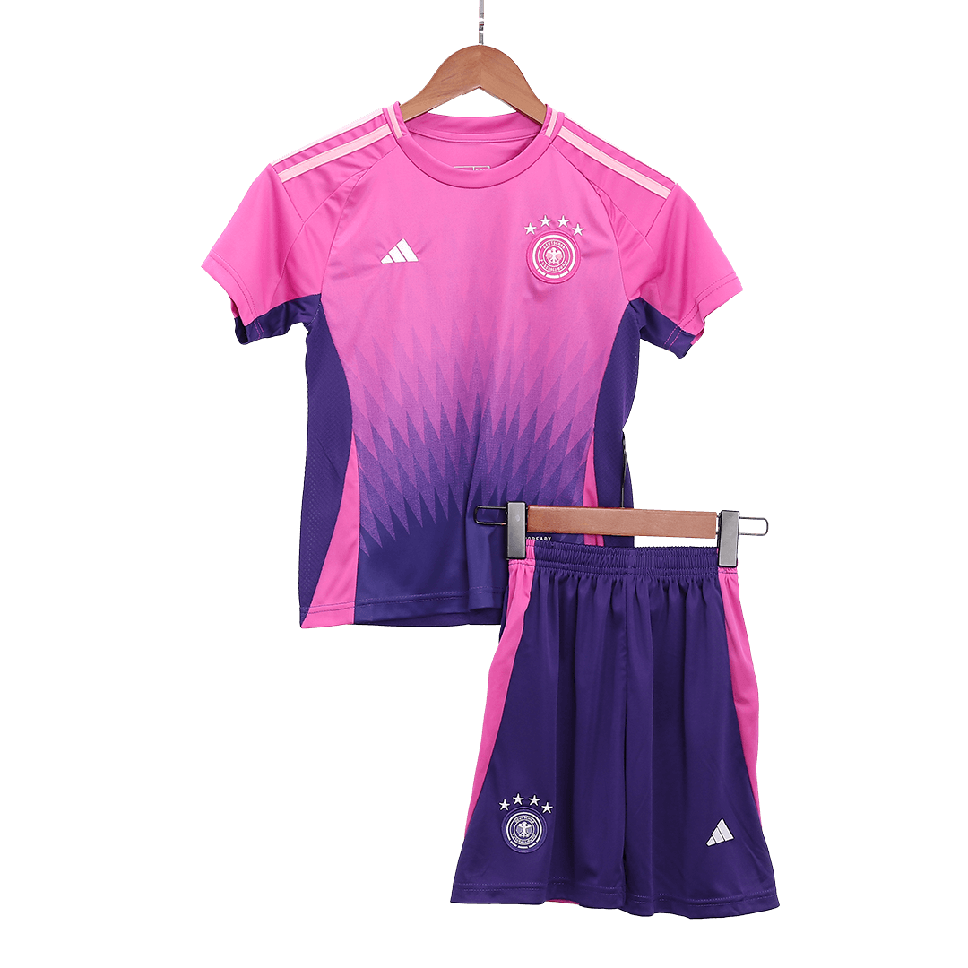 Germany Kid's Away Football Jersey Kit (Jersey+Shorts) Euro 2024