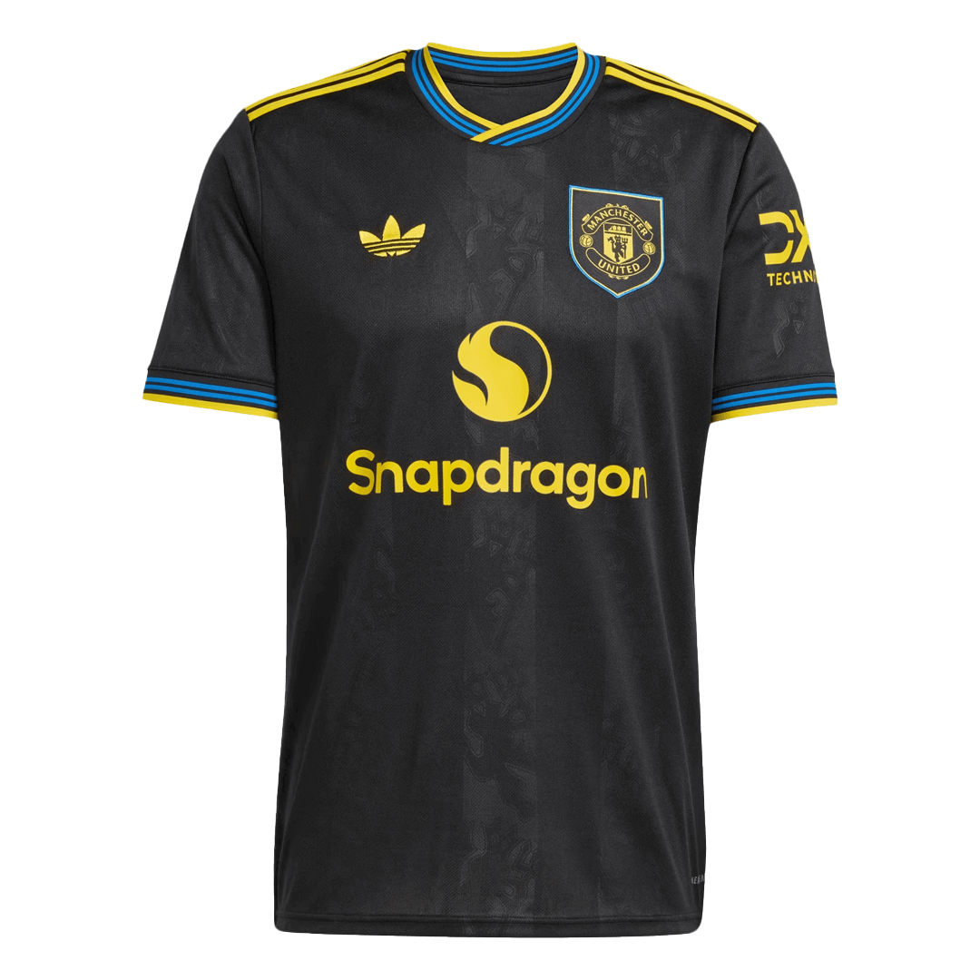 Maillot de foot Manchester United Third Away B.FERNANDES #8 2025/26