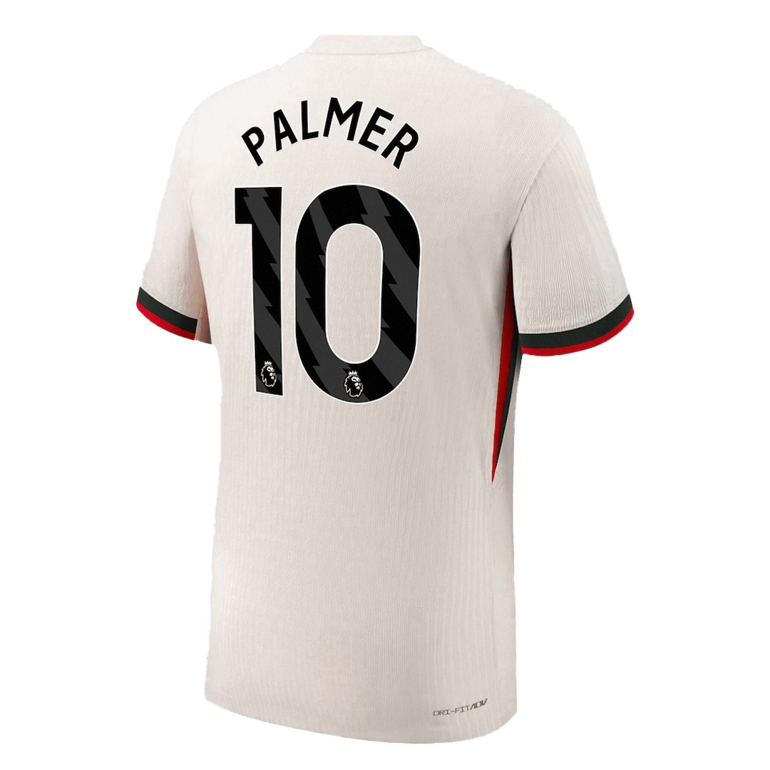 Camiseta de fútbol PALMER #10 Chelsea, versión visitante, temporada 2025/26