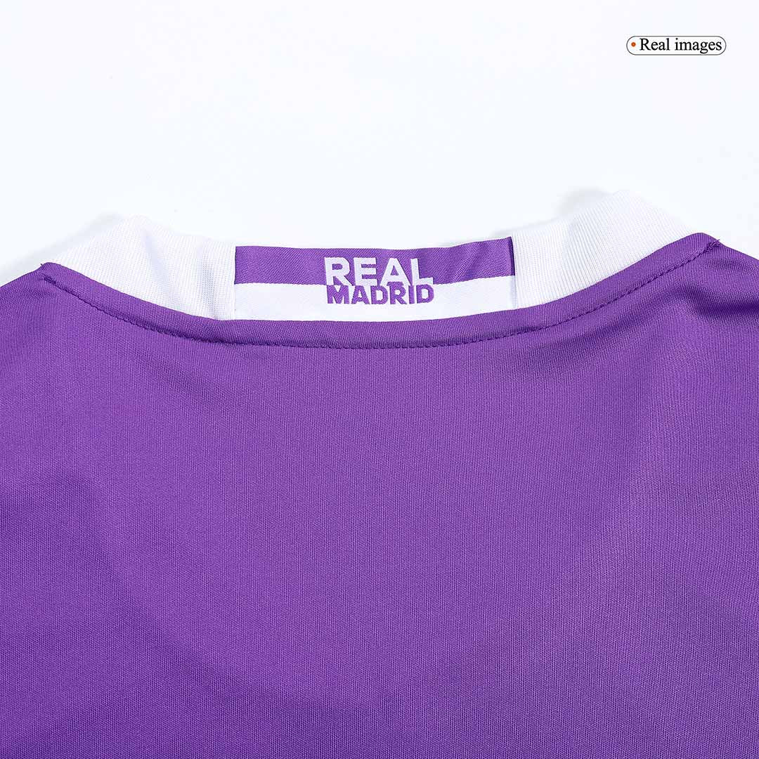 Real Madrid 2016/17 Away Long Sleeve Retro Soccer Jersey