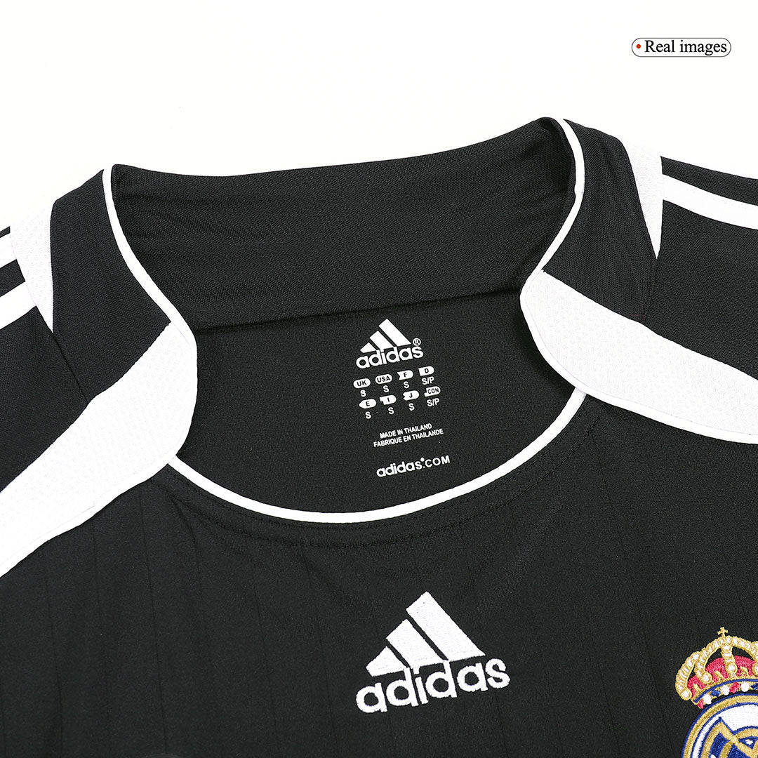 Real Madrid 2006/07 Away Long Sleeve Retro Football Jersey