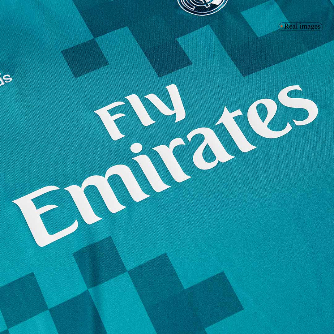 Real Madrid 2017/18 Third Away Retro Soccer Jersey