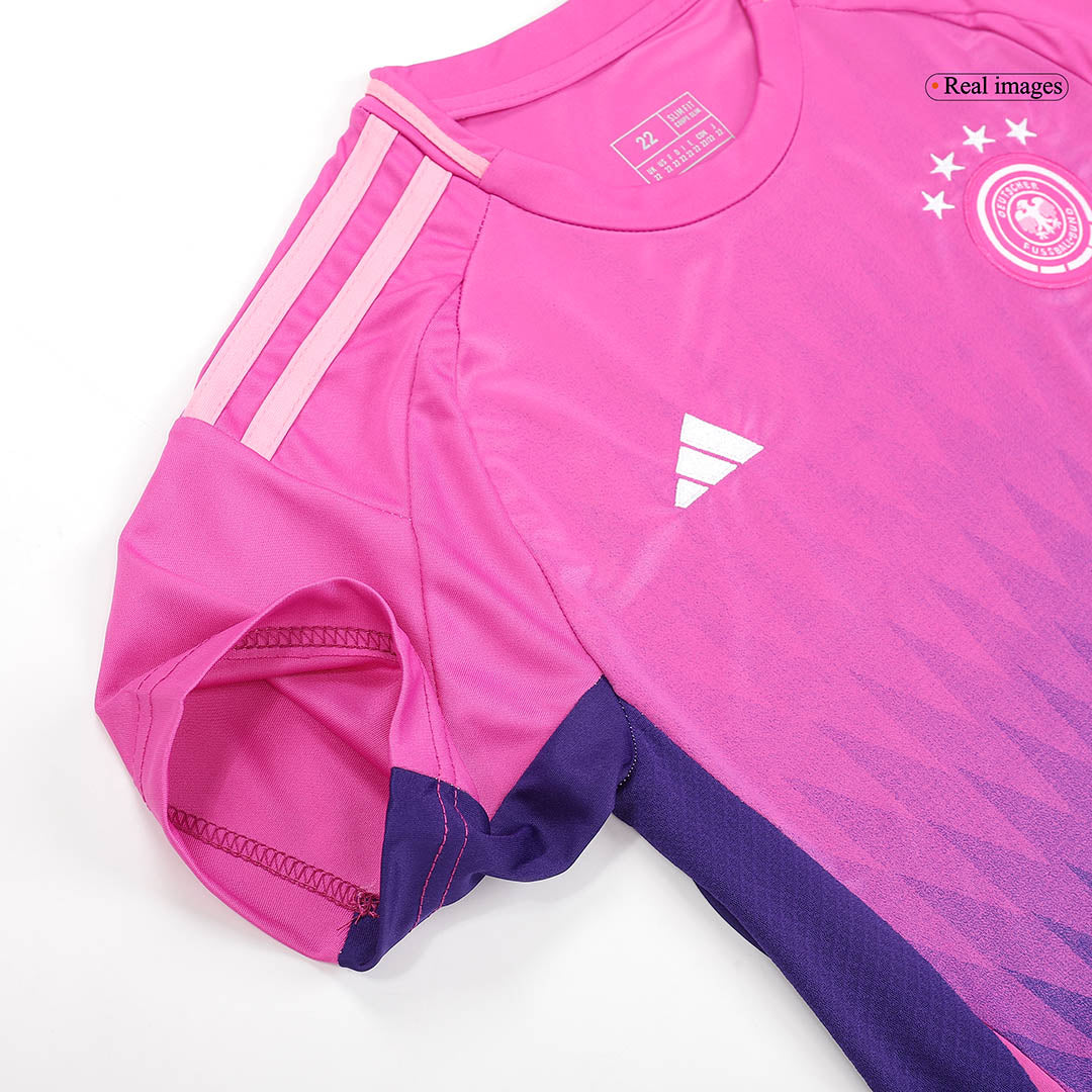Germany Kid's Away Football Jersey Kit (Jersey+Shorts) Euro 2024
