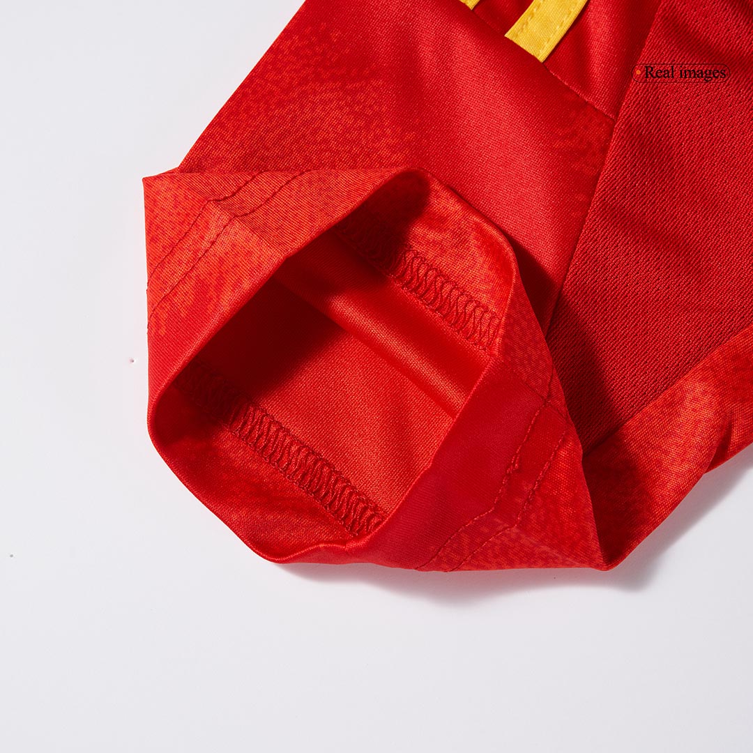 Spain Kid's Home Football Jersey Kit (Jersey+Shorts+Socks) Euro 2024