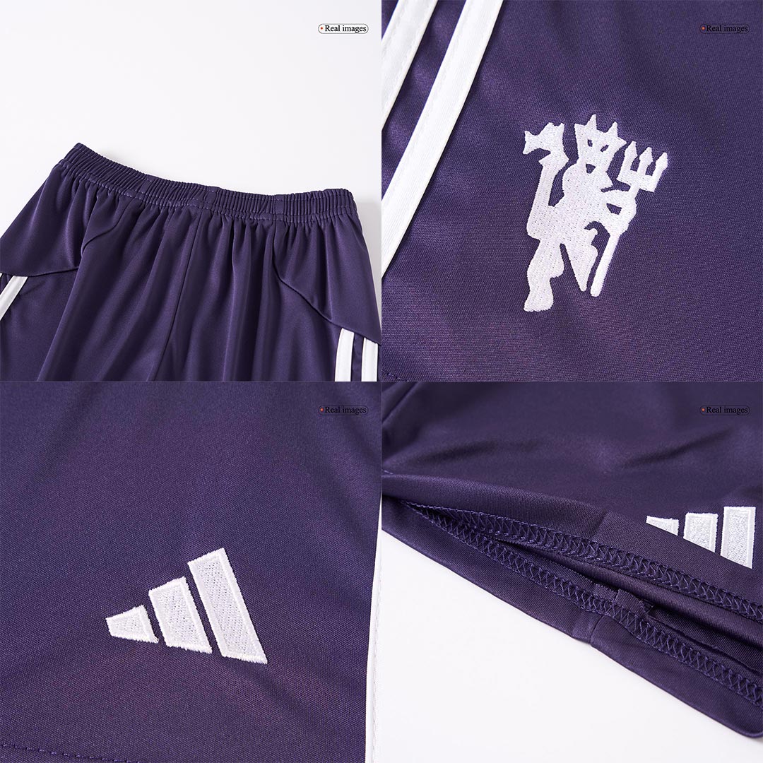 Manchester United Kid's Away Kit - Jersey+Shorts 2025/26