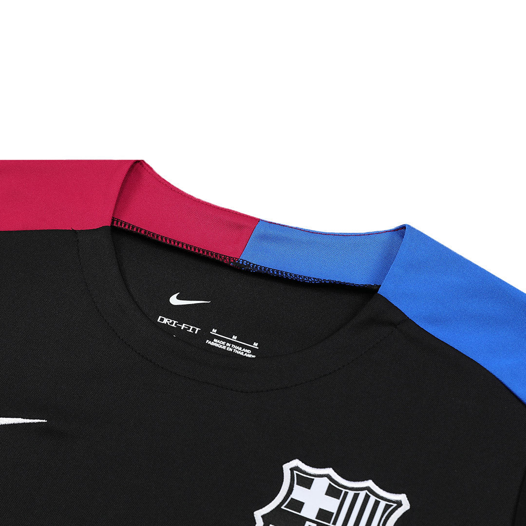 Barcelona Pre-Match Soccer Jersey Kit (Jersey+Shorts) 2024/25
