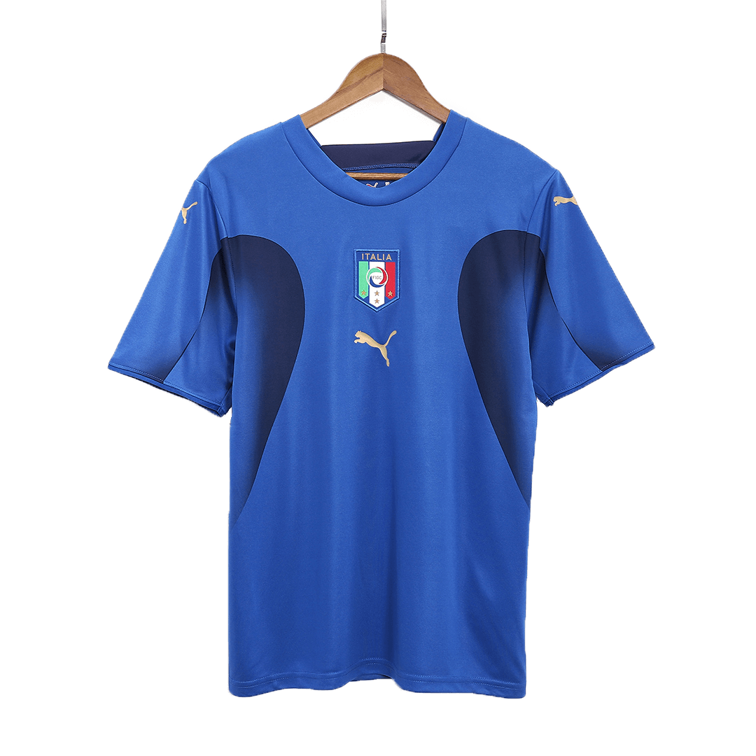 Italy 2006 Home Retro Football Jersey