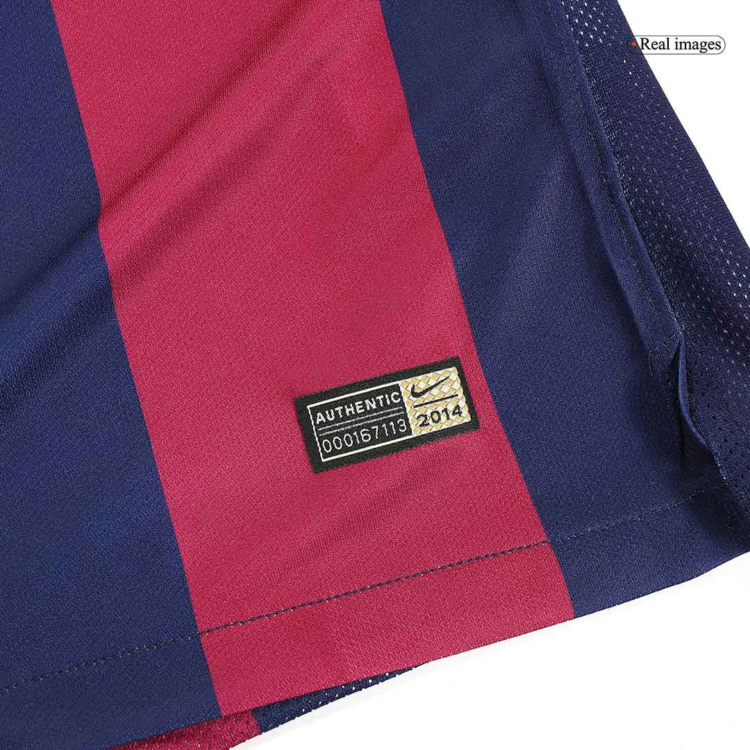 Barcelona 2014/15 Retro Home Soccer Jersey
