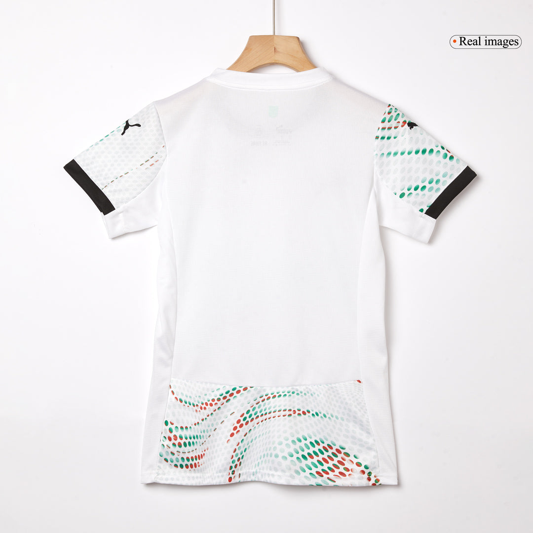 RONALDO #7 Portugal Women's Away Football Jersey 2025 White