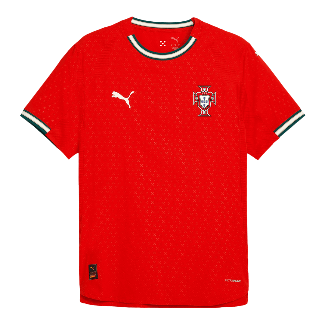 Portugal Home Player Version Football Jersey 2025 Red