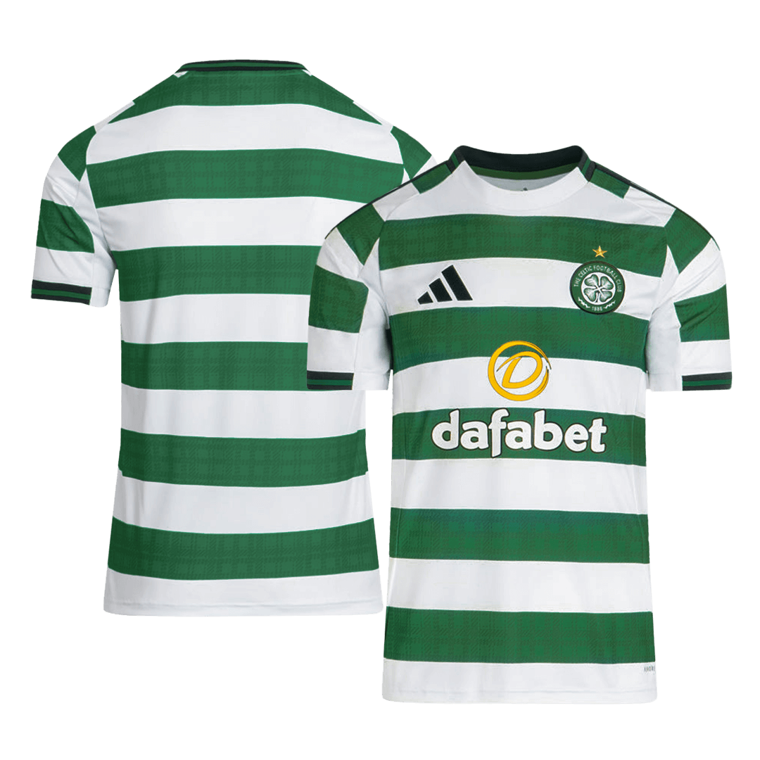 Celtic Home Soccer Jersey 2025/26 Green&White