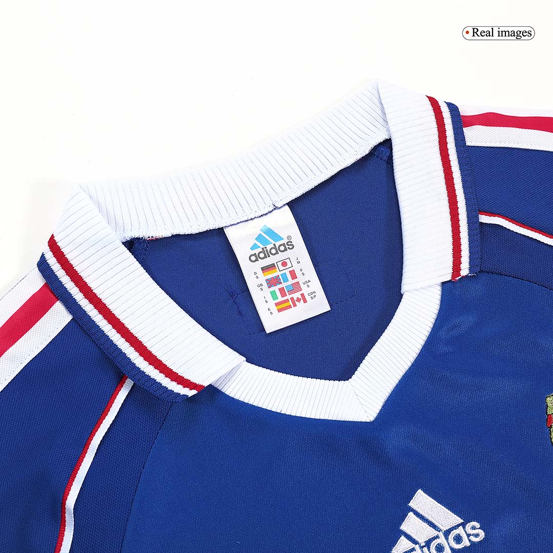 France 1998 Home Retro Football Jersey