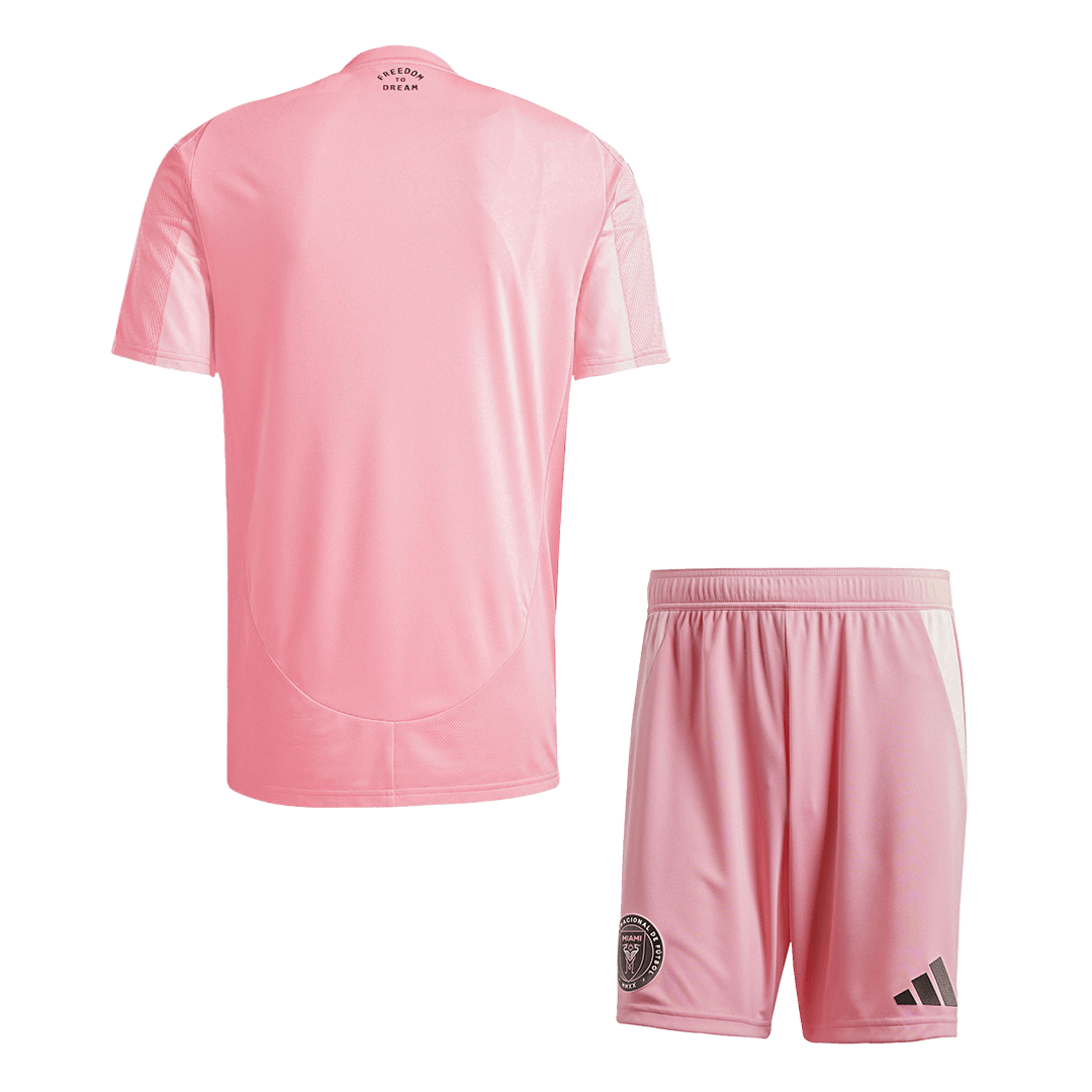 Inter Miami Home Soccer Jersey Kit (Jersey+Shorts) 2025 Pink