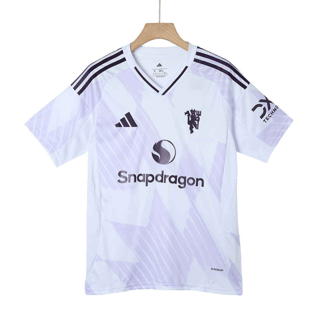 B.FERNANDES #8 Manchester United Away Soccer Jersey 2025/26