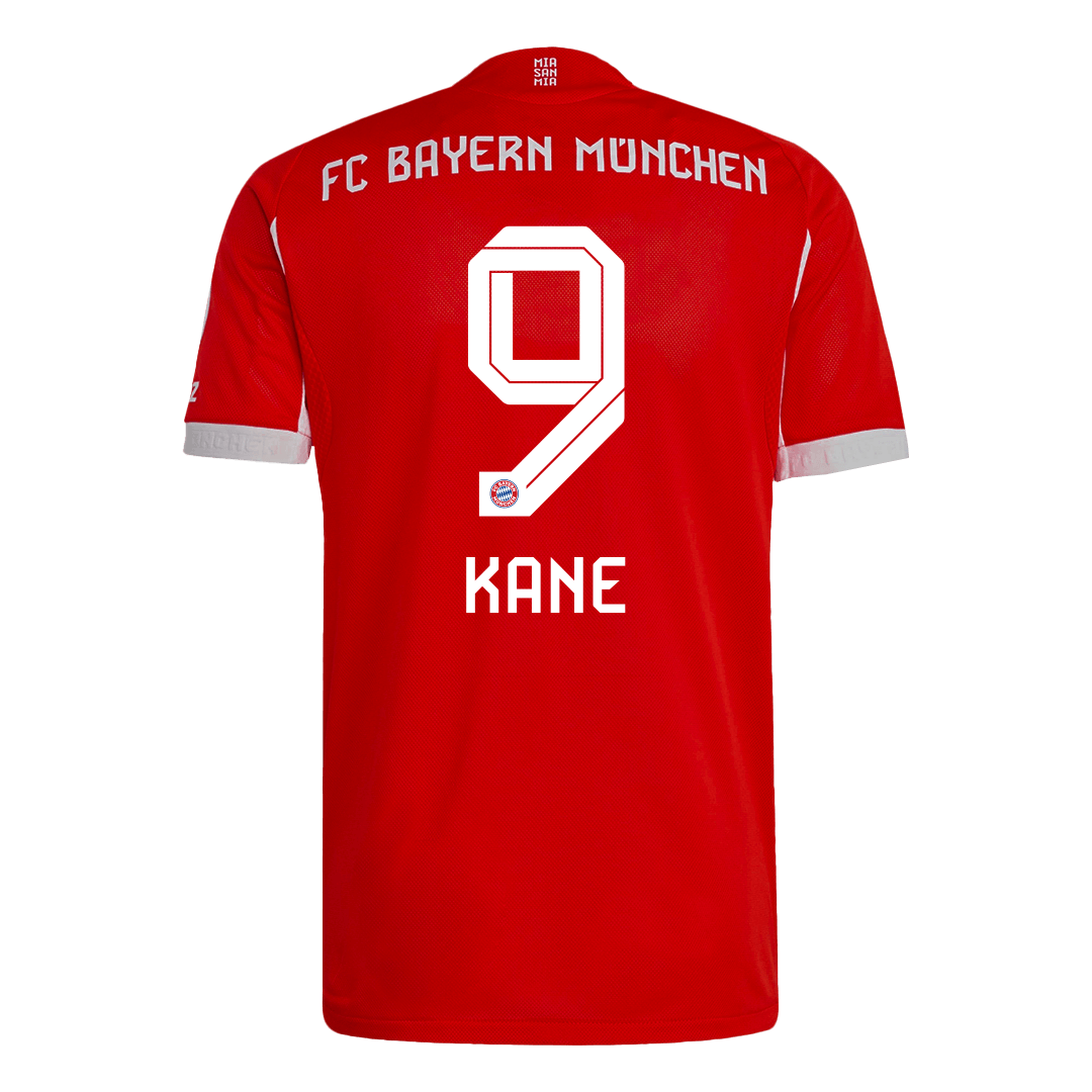 Camiseta de fútbol de Kane #9 del Bayern Munich, versión jugador local, temporada 2025/26