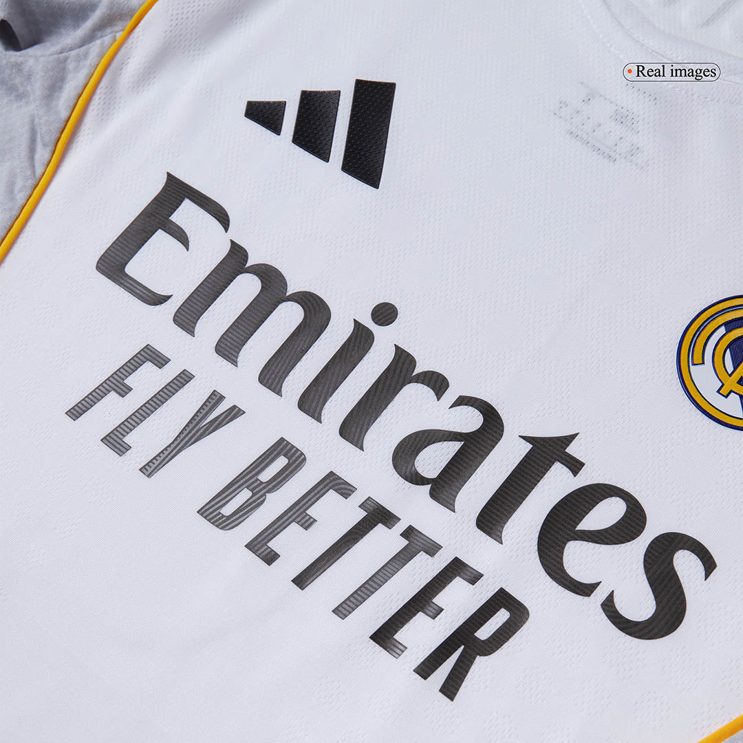 VALVERDE #8 Real Madrid Home Player Version Soccer Jersey 2025/26